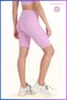Women's Short Leggings Seasonal Sports Shorts Lilac Color Recovery High Waist Comfortable and Stylish 1070 - 3