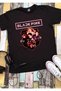 BLACK PINK GROUP Printed Short Sleeve Unisex BLACK Kids T-Shirt