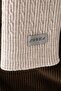 Men's Hair Braid Scarf Beanie Set Beige 23w501 - 4