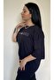Large Size Women's T-Shirt Black - 4