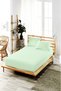 180x200 Easy-Iron Fitted Sheet Set-high Beds-green - 2