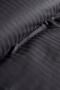 Uniq 100% Cotton Satin Single Duvet Cover Set Anthracite - 7