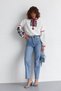 Women's New Season Tasseled Bohemian Vintage Embroidered Authentic Blouse - 8