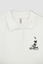 Girl's Ataturk Printed Short Sleeve Cotton T-Shirt - 6