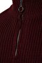 Bordo Casual Regular Fit Yarım Balıkçı Fermuarlı Yaka Kazak TMNAW22KZ1908 - 7