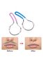Red Practical Facial Hair Removal Spring - Eyebrow, Mustache and Facial Hair Removal Tool