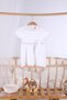 Hair Banded Knitwear Baby Girl Summer Dress 5507