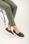 Women's Genuine Leather Comfort Shoes 766 088-10 Byn Ayk Y22 - 4