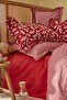 Carlo 100% Cotton Single Duvet Cover Set Red - 2