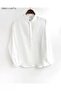 Special Design Linen Oversize Shirt - Judge Collar Model - 2