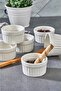 6 cm Porcelain 6-Piece Joker Mini Jam Sauce Bowl - 5