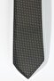 Men's Anthracite-Grey Patterned Tie - 2