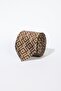 Beige-Brown Patterned Men's Tie