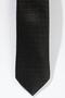 Men's Black Patterned Tie - 2