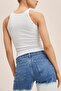 Dark Denim Shorts & Bermuda - 6