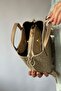 New Product 3 Compartment Women's Shoulder Bag 2193 Sand - 5