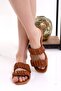 NR 1220 Drawstring Double Band Daily Comfortable Casual Women's Slippers Beach Seaside Slippers - 3