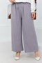 Large Size Wide Leg Ayrobin Pants - 4