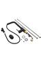 BLACK SPIRAL KITCHEN SINK MIXER WITH DUAL MODE SAVING FUNCTION MATTE BLACK EXTENDED NEW MODEL - 7