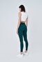 Push Up High Waist Lifting Leggings Dark Green - 3