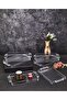 6-Piece Acrylic Presentation Tray with Handles Decorative Tray - 2