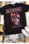 BLACK PINK GROUP Printed Unisex Black Short Sleeve Children's T-Shirt