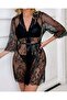 Wiole lace dressing gown and girdle