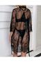 Wiole lace dressing gown and girdle - 3