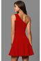Stretchy Fabric One-Shoulder Detailed Women's Mini Evening Dress Homecoming Dress - 320 - 2