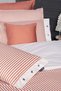 Tommy Salmon Double 100% Cotton Satin 233 TC Duvet Cover Set - 5