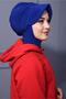 Sports Hat Scarf Suitable for Pool Use, Cobalt Blue - 3