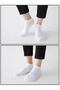 8 Pairs Economic Package Booties Socks Black-white-gray Mixed Color - 3