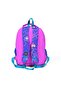 Kids Light Pink Lavender Heart Patterned 2-Piece School Bag Set GOSET0223401 - 5