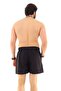 Black Men's Pocketed Swim Shorts - 5