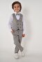 PLANET Boy's Suit with Vest - 2