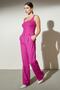 Women's Fuchsia Wide Leg Trousers - 2