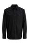 Jjesheridan Black Slim-Fit Men's Denim Shirt - 12138115 - 7