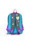 Kids Gray Blue Pink Anime Patterned 2-Piece School Bag Set GOSET0223737 - 5