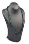 Apatite Natural Stone 6 mm Knotted Necklace - 2