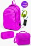 Kids Pink USB 3-Piece School Bag Set GOSET0124310