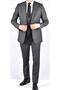 TK 40 2023-STriped VEST SLIMFIT SUIT DRESS/GREY/54 SIZE - 6 DROPS - 2