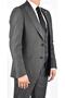 TK 40 2023-STriped VEST SLIMFIT SUIT DRESS/GREY/54 SIZE - 6 DROPS - 3