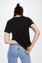 Black Women's T-Shirt 37050480 - 8