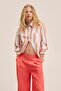 Red Women's Trousers 27008633 - 5