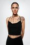 Black Women's Blouse 37000457 - 2