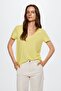 Yellow Women's T-Shirt 37010481 - 2