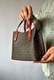 New Product 3 Compartment Women's Shoulder Bag 2193 Red - 3