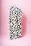 White Brown Leopard Patterned Long Pareo Satin No Sheer Women's Beach Dress New Season