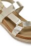 EWO 3FX Gold Women's Thick Sole Sandals - 7
