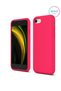 حافظة سيليكون مخملية باللون الأزرق المتوافق مع هاتف iPhone 7 - 4
